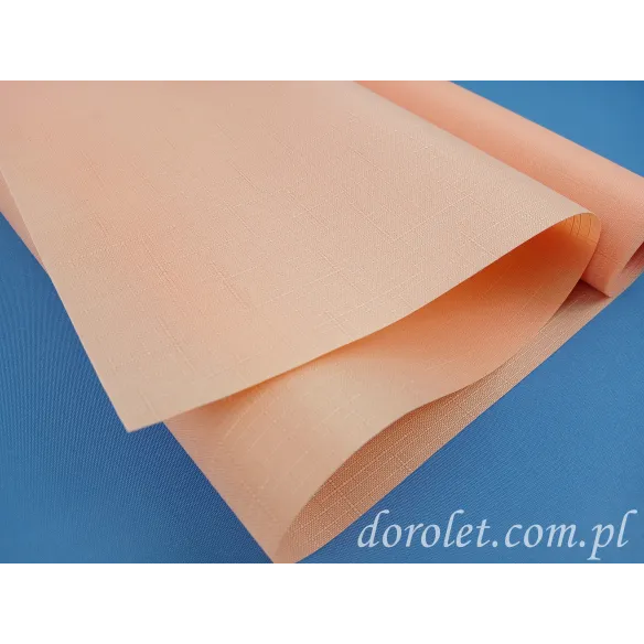 Roller blind fabric Jolanta 2071 - salmon