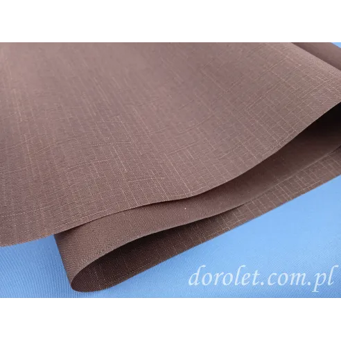 Roller blind fabric Jolanta 2106 - brown