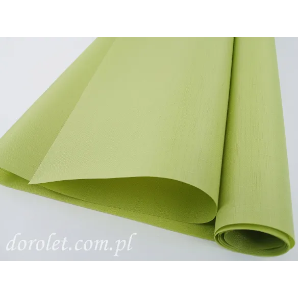 Roller blind fabric Jolanta 873 - pea green