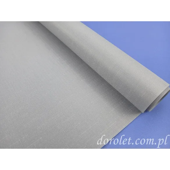Roller blind fabric Jolanta 510 - light grey