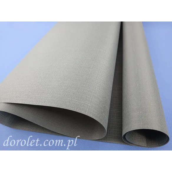 Roller blind fabric Jolanta 519 - graphite