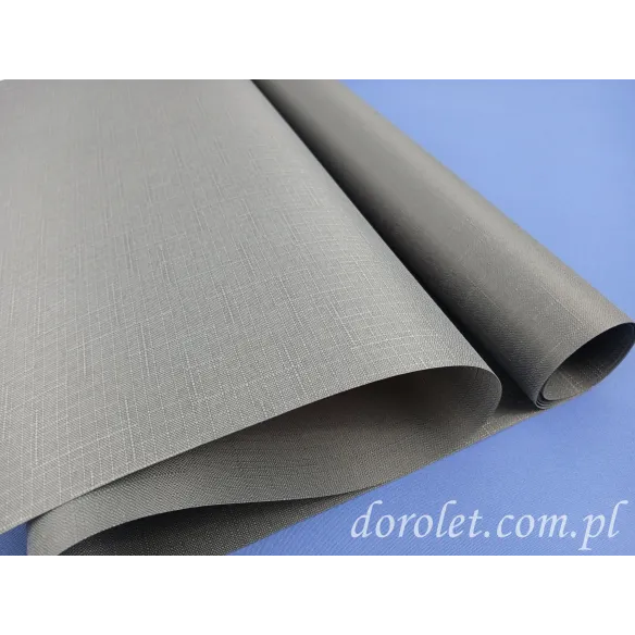 Roller blind fabric Jolanta 519 - graphite