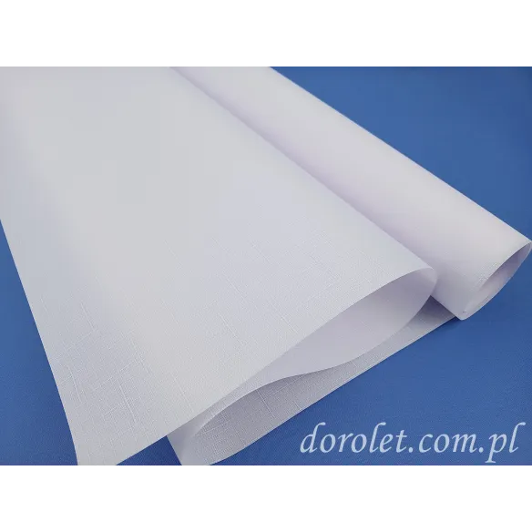 Rollostoff Jolanta 800 - weiß