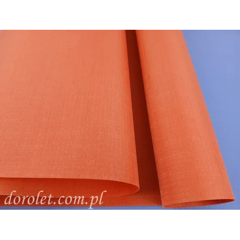 Roller blind fabric Jolanta 2095 - red brick