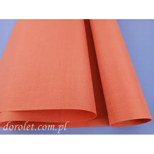 Roller blind fabric Jolanta 2095 - red brick
