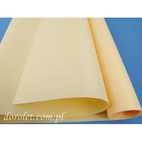 Roller blind fabric Jolanta 2072 - light yellow