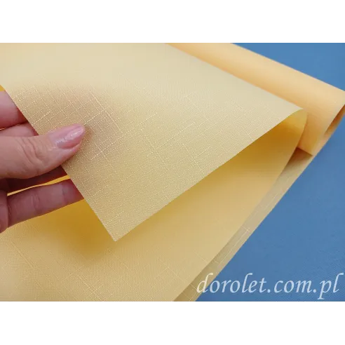 Roller blind fabric Jolanta 2072 - light yellow