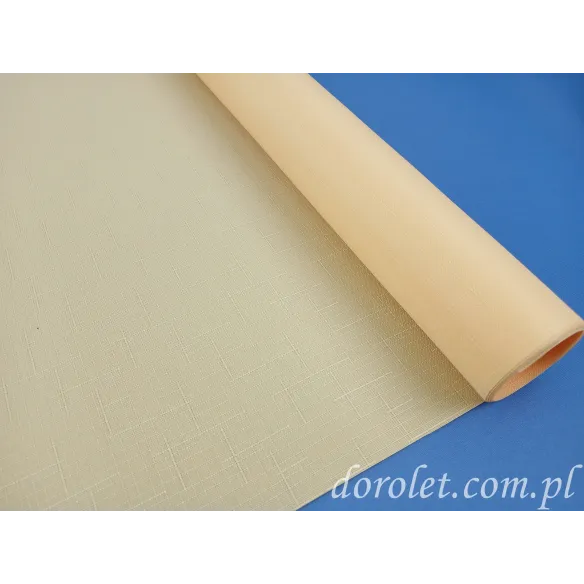 Roller blind fabric Jolanta 2072 - light yellow