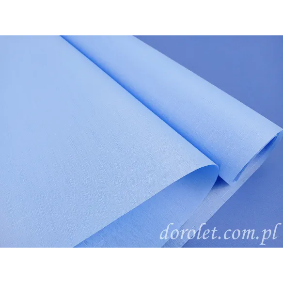 Roller blind fabric Jolanta 2074 - light blue