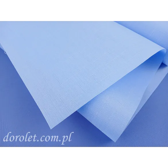 Roller blind fabric Jolanta 2074 - light blue