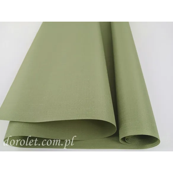 Roller blind fabric Jolanta 2098 - olive