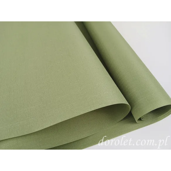 Roller blind fabric Jolanta 2098 - olive