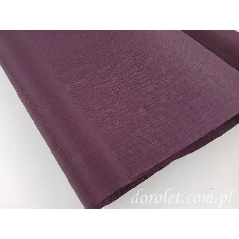 Roller blind fabric Jolanta 931 - eggplant