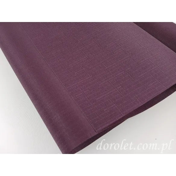 Roller blind fabric Jolanta 931 - eggplant