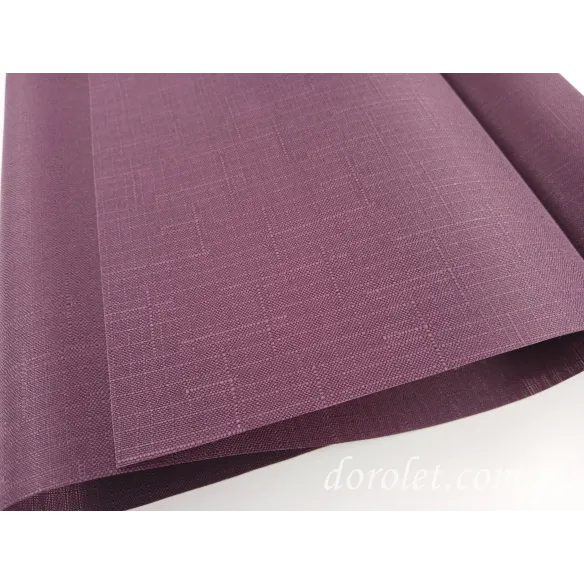 Roller blind fabric Jolanta 931 - eggplant